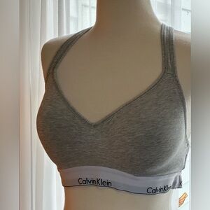 Calvin Klein Women's Grey Bralette